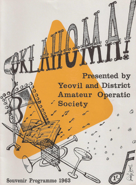 Front Cover of programme for YAOS production of 'Oklahoma!' (1963)